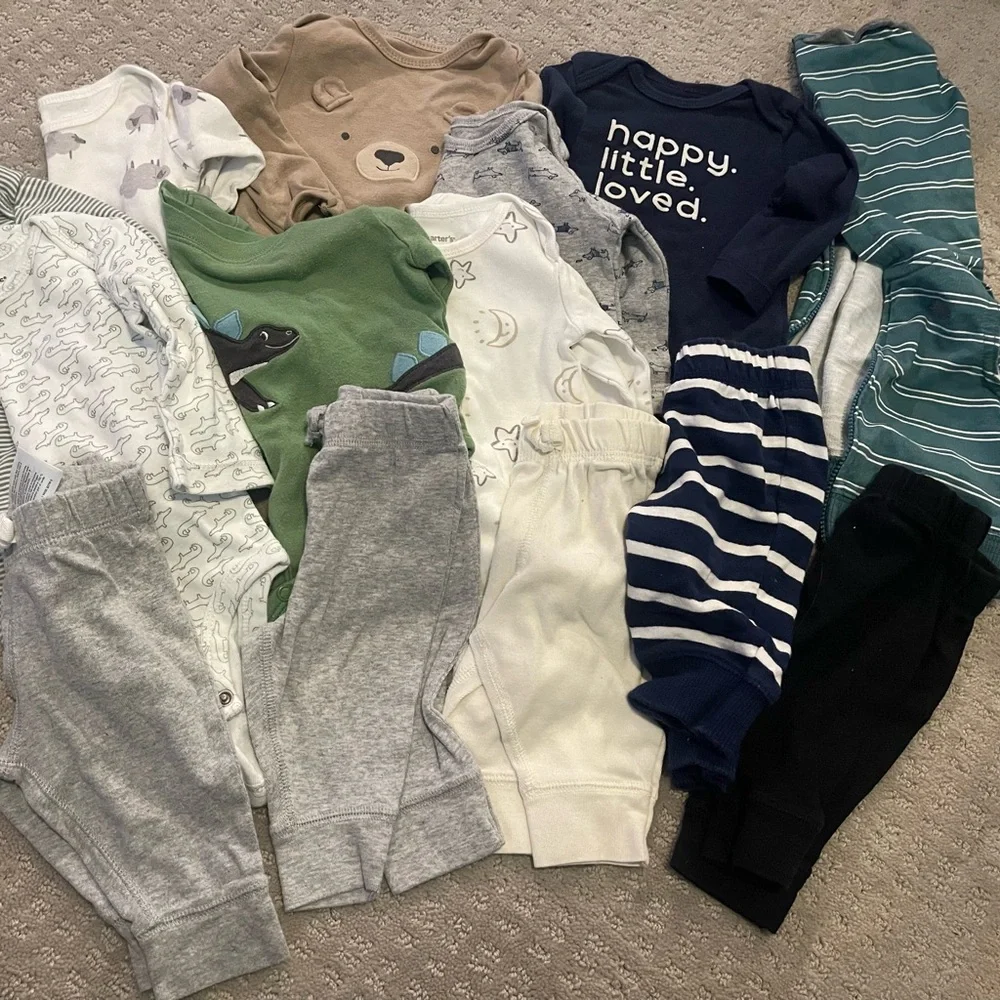 3m baby bundle- 14 pcs
